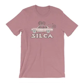 SILCA  1972 BMW 2002 TEAM CAR T-SHIRT - PINK ACCESSORY