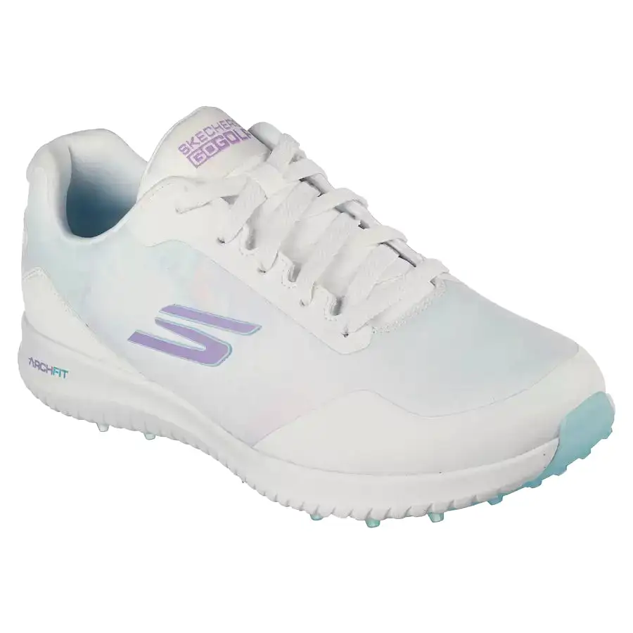 Skechers Ladies Arch Fit GO GOLF Max 2 Splash - White