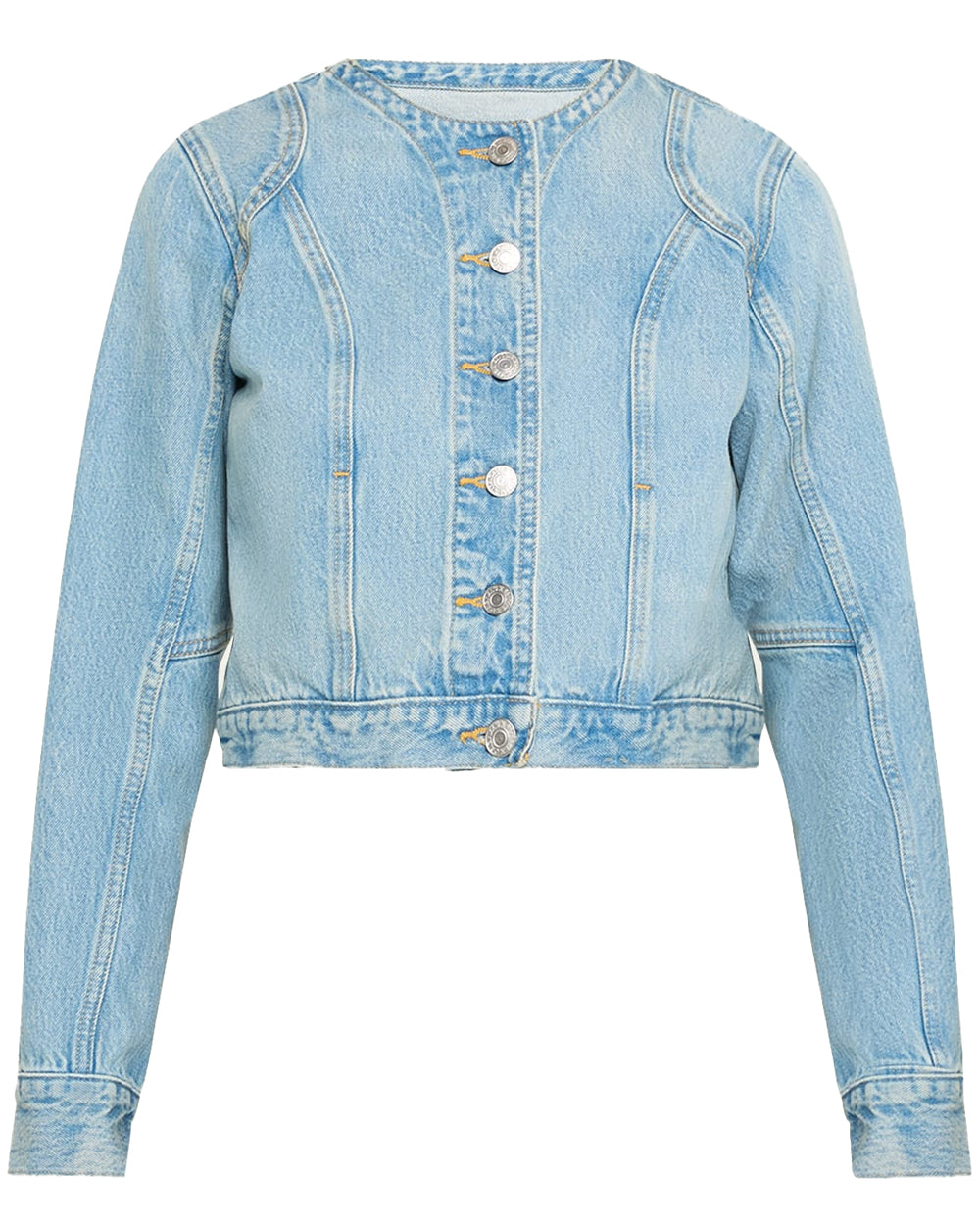 Tailored Denim Jacket in Mojave