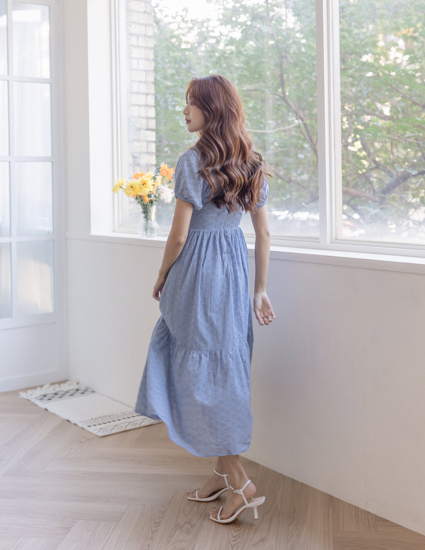 Tasmin Dress in Periwinkle