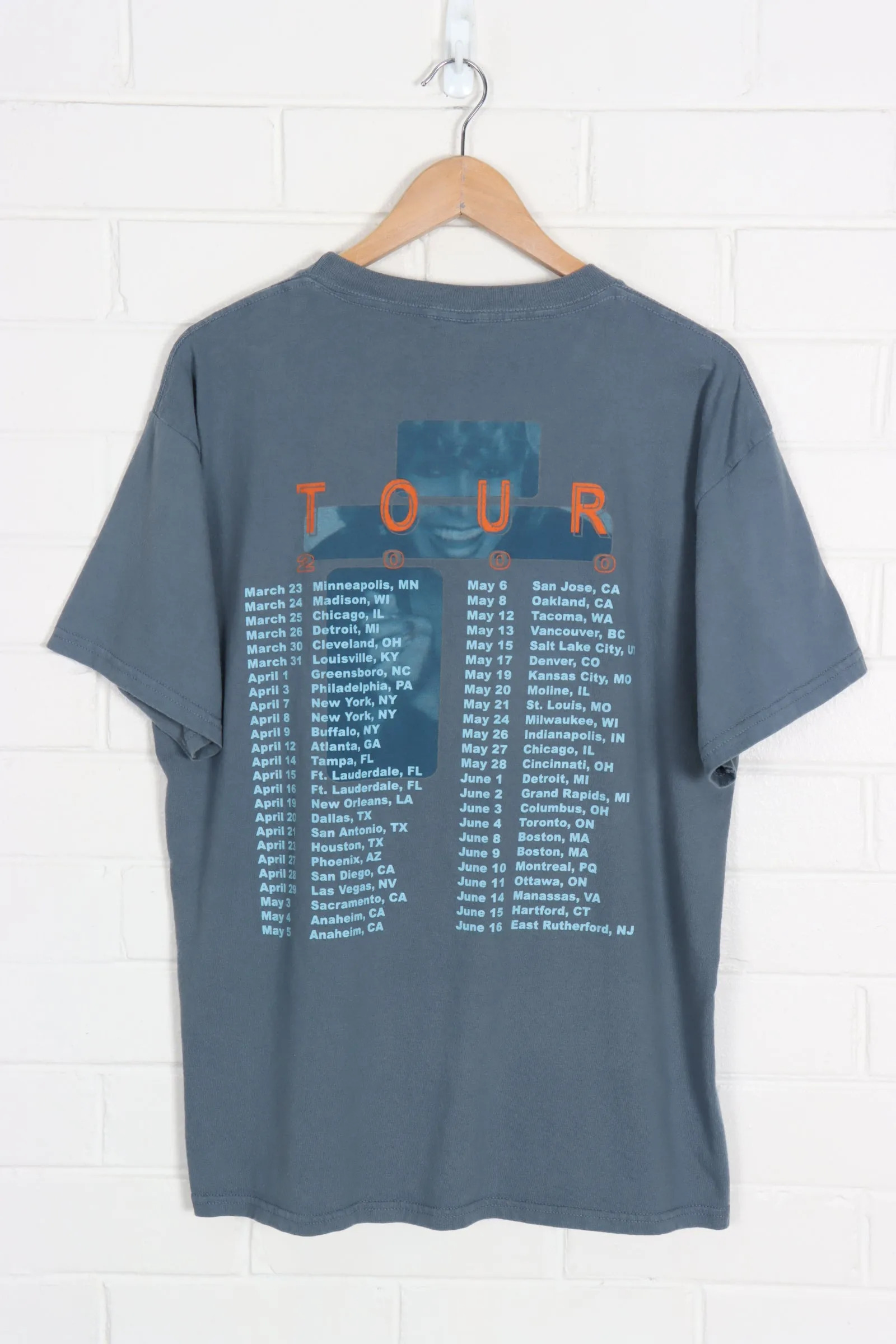 Tina Turner Twenty Four Seven US Tour Band Merch Tee (L)