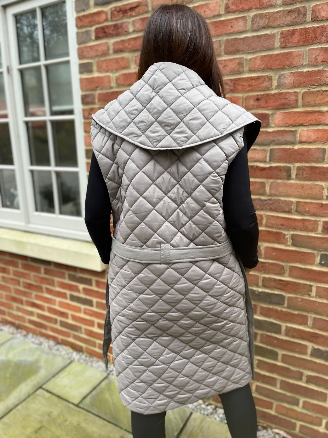 Two Pocket Quilted Gilet Jacy