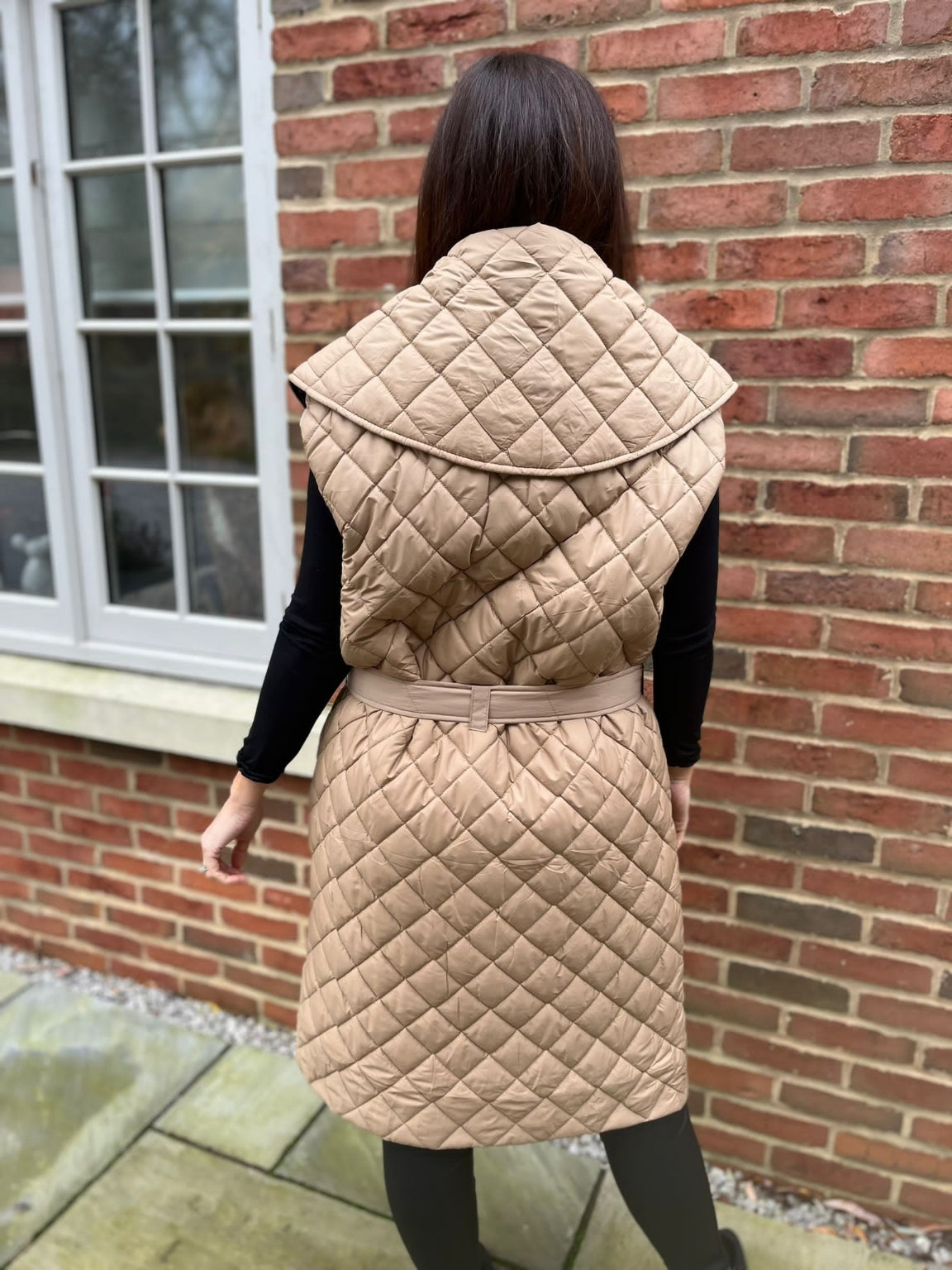 Two Pocket Quilted Gilet Jacy