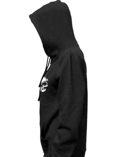 Unisex Death Skull Zip-Up Hoodie