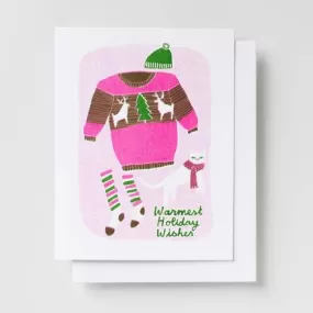 Warmest Holiday Wishes Card