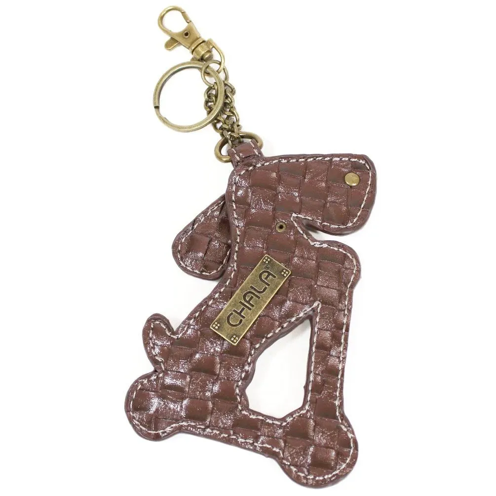 Wiener Dog Scooter Key Chain