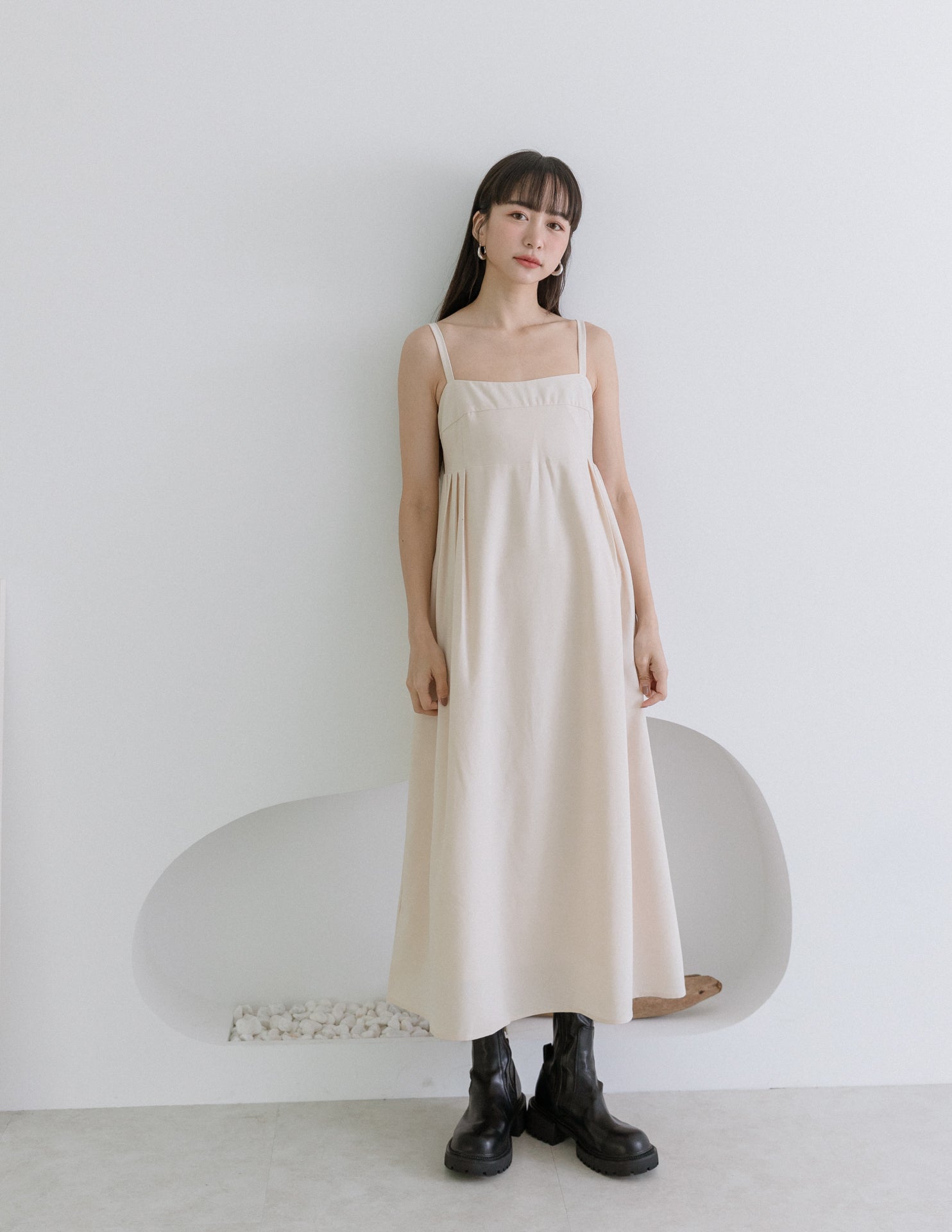 Zaira Dress in Cream