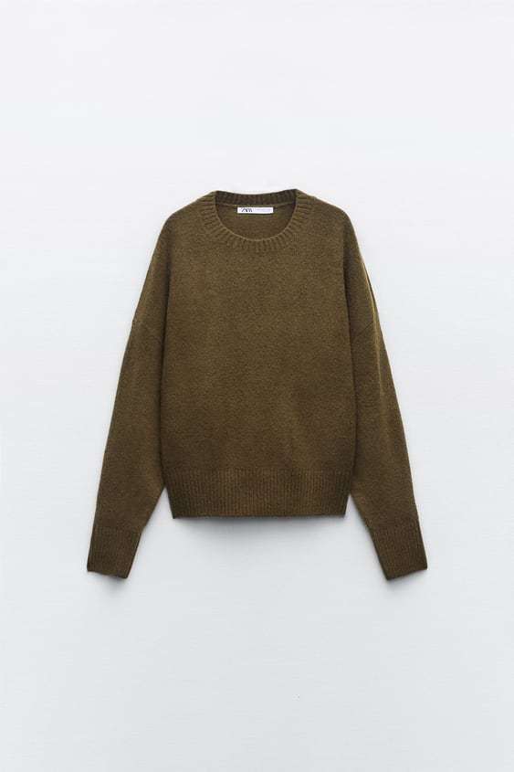 ZARA  |SOFT KNIT SWEATER