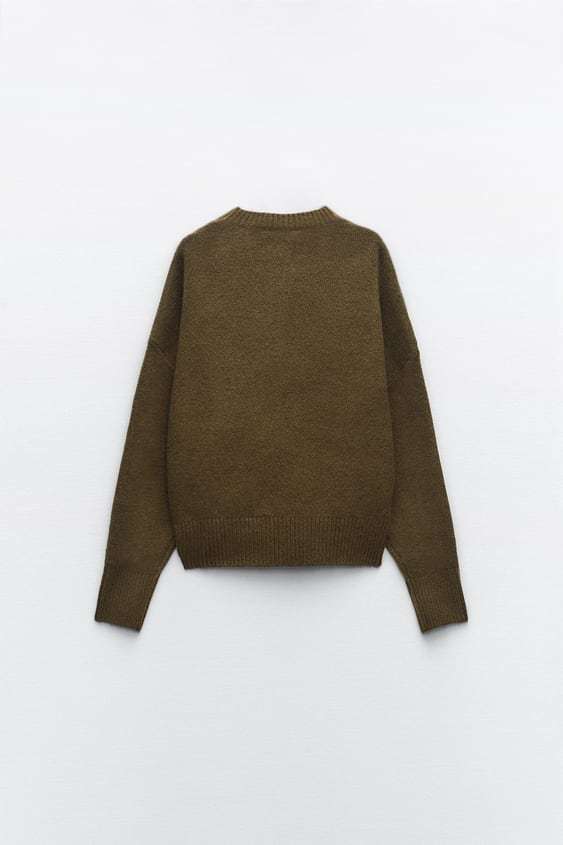 ZARA  |SOFT KNIT SWEATER