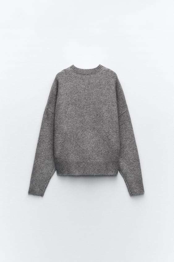 ZARA  |SOFT KNIT SWEATER