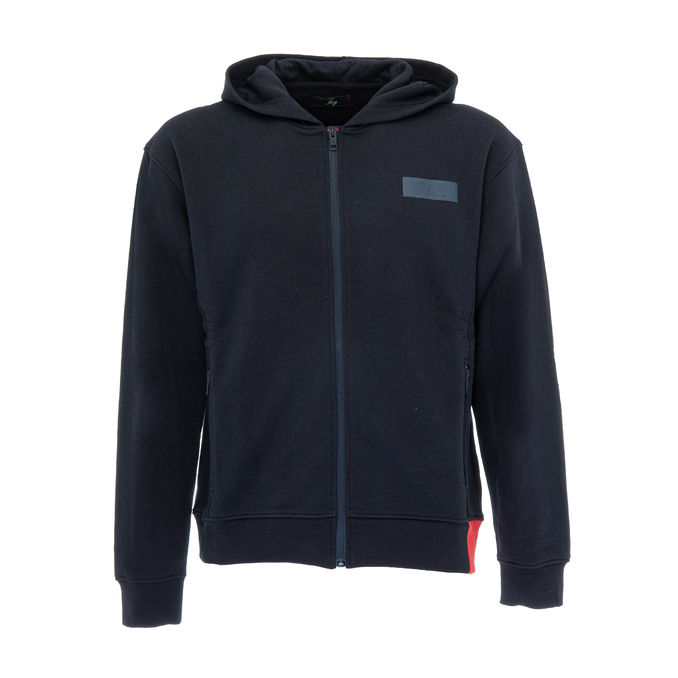 ZIP HOODIE Man Blue